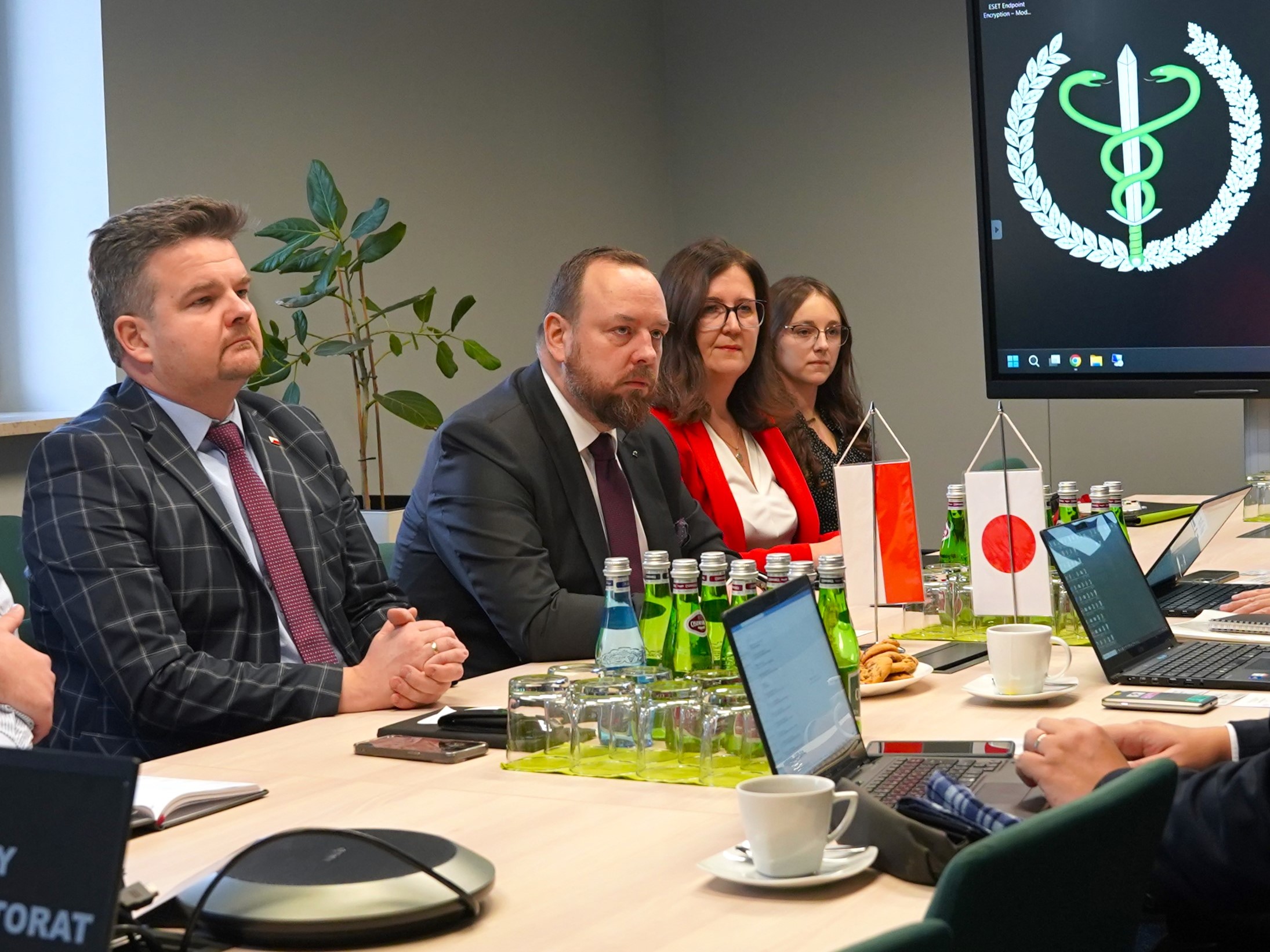Wizyta delegacji japońskiej w Polsce